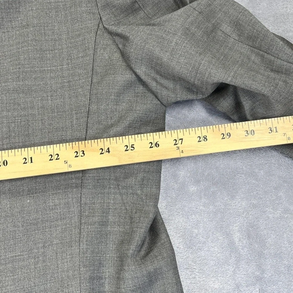 Y2K Ralph Lauren Sport Coat 52R Grey Wool Blend  Blazer Old Money, Quiet Luxury,